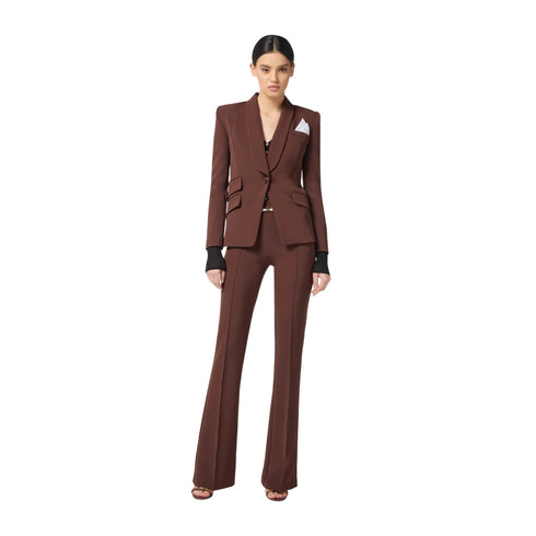 Elisabetta Franchi Tailleur Tailleur Donna un petto svasato 42 - Francavilla Moda